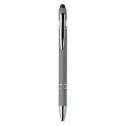 Długopis z rysikiem aluminium / Kamienny Szary MO2798-15