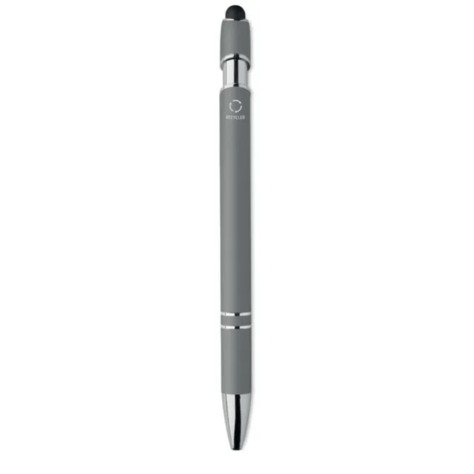 Długopis z rysikiem aluminium / Fioletowy MO2798-21