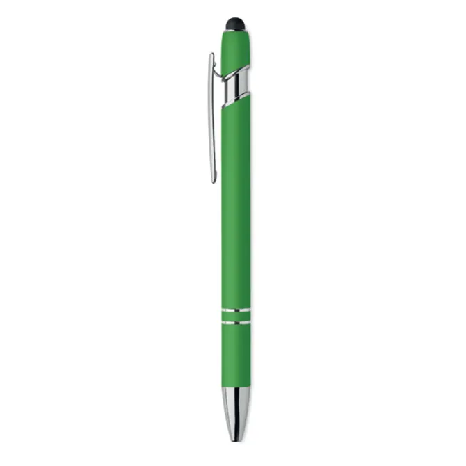 Długopis z rysikiem aluminium / Limonka MO2798-48