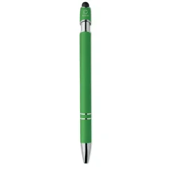 Długopis z rysikiem aluminium / Limonka MO2798-48