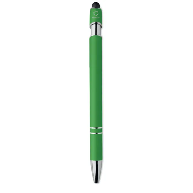 Długopis z rysikiem aluminium / Limonka MO2798-48