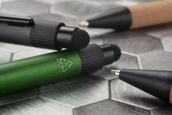 Długopis z touch pen BOSAY / Zielony 19699-05