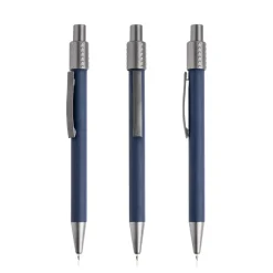 Długopis z zabawką antystresową / Spinno / Granatowy IP13150965