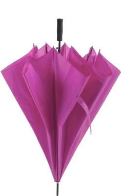 Duży wiatroodporny parasol automatyczny / Fuksja V0721-31