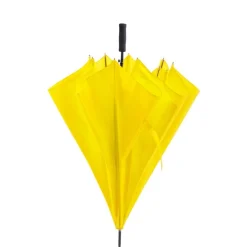 Duży wiatroodporny parasol automatyczny / żółty V0721-08