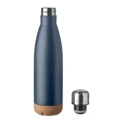 Dwuścienna butelka 500 ml / Granatowy MO6313-85