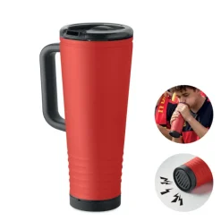 Dwuścienny kubek Howler 700 ml / Czerwony MO2995-05