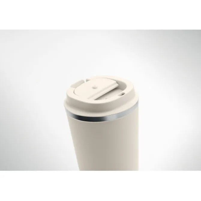 Dwuścienny kubek 350 ml / Beżowy MO6276-13