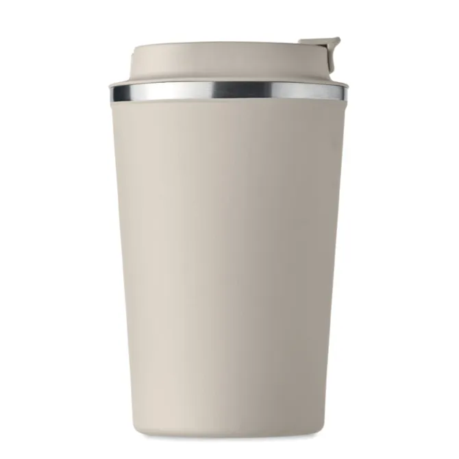 Dwuścienny kubek 350 ml / Beżowy MO6276-13