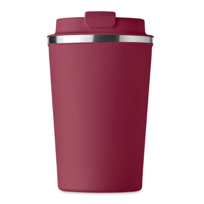 Dwuścienny kubek 350 ml / Burgund MO6276-02