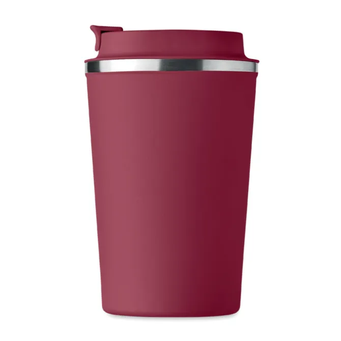 Dwuścienny kubek 350 ml / Burgund MO6276-02