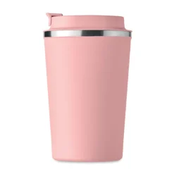 Dwuścienny kubek 350 ml / Dziecięcy Róż MO6276-11