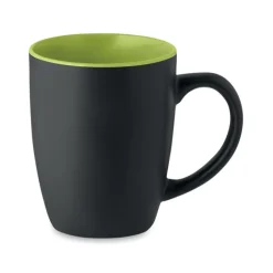 Dwukolorowy kubek ceramiczny / Limonka MO6840-48