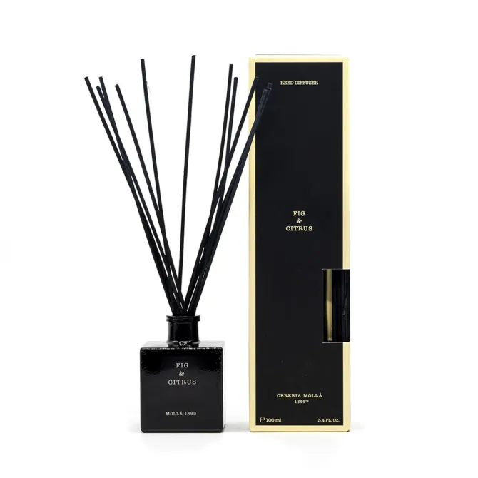 Dyfuzor Premium Reed 100ml Fig and Citrus CERERIA MOLLA / Czarny B3CM-1327
