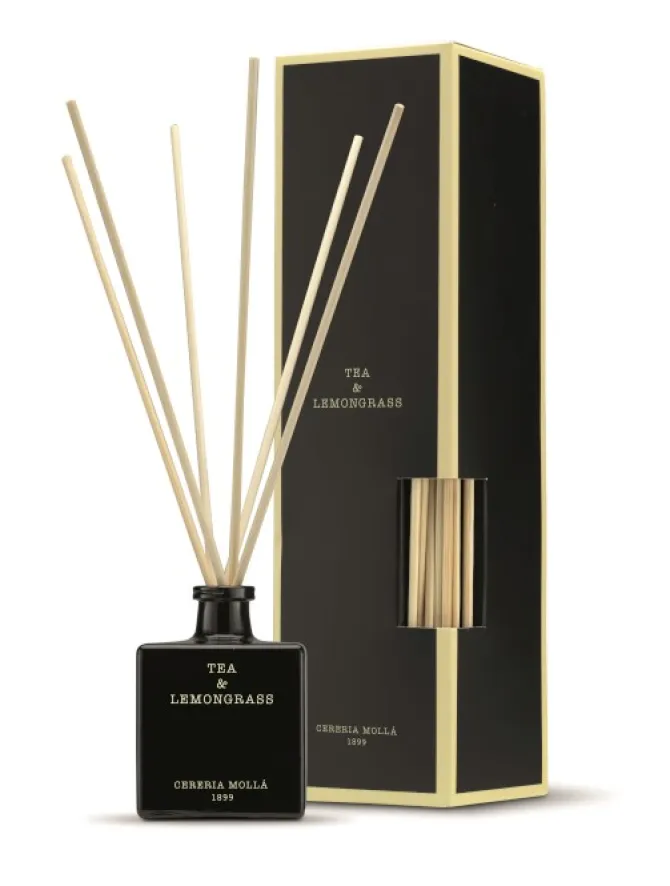 Dyfuzor Premium Reed100ml Tea and Lemongrass CERERIA MOLLA / Czarny B3CM-1314