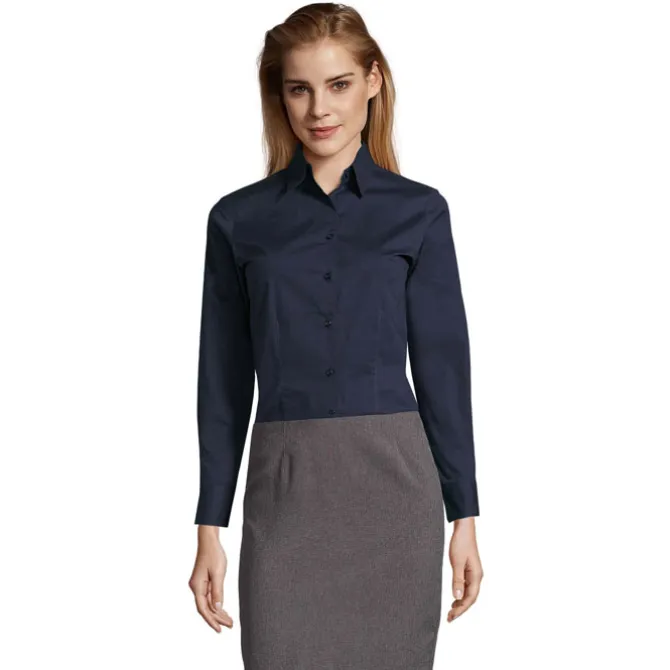 EDEN damska koszula 140g / Dark Blue S17015-EF-XL