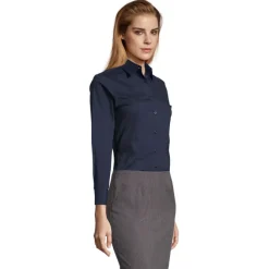 EDEN damska koszula 140g / Dark Blue S17015-EF-L