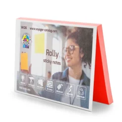 Elektrostatyczne karteczki samoprzylepne | Rolly / Pomarańczowy VA126-07