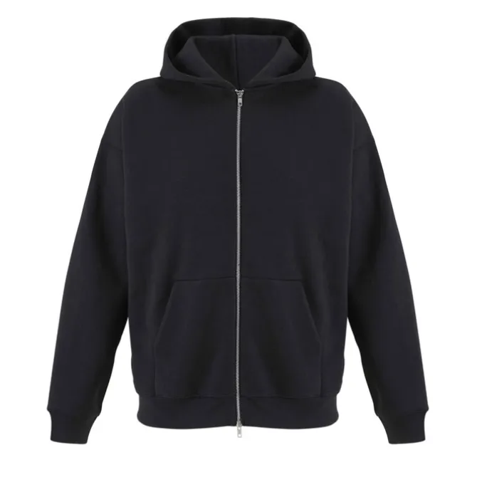 ELIOTT FULLZIP HOODIE / Czarny S04884-BK-XS