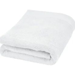 Ellie bawełniany ręcznik kąpielowy o gramaturze 550 g/m² i wymiarach 70 x 140 cm / Biały 11700601
