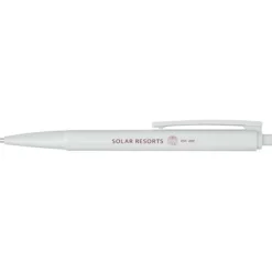 Elsa długopis z tworzyw sztucznych pochodzących z recyklingu / Biały 10791001