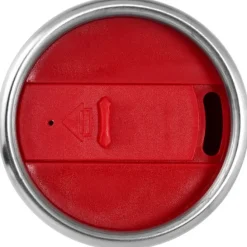 Elwood izolowany kubek o pojemności 410 ml ze stali nierdzewnej pochodzącej z recyklingu z certyfikatem RCS / Czerwony 10076321
