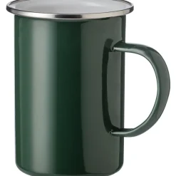 Emaliowany kubek 450 ml / Zielony V1509-06