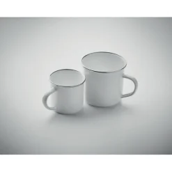 Emaliowany kubek sublimacyjny / Bialy MO2202-06