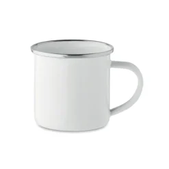 Emaliowany kubek sublimacyjny / Bialy MO2202-06