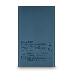 Enera Powerbank USB-C 4000 mAh R-AL / Ciemnoniebieski LT95514-N0010