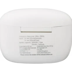 Essos 2.0 automatycznie parujące się bezprzewodowe słuchawki douszne z technologią True Wireless i futerałem / Biały 12429001