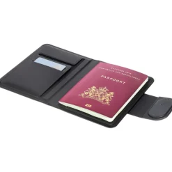 Etui do paszportu / Czarny VB302-03