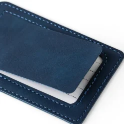 Etui do paszportu, zawieszka do bagażu / Niebieski VB183-11