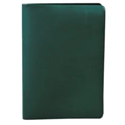 Etui na dokumenty z PCV, 2 przegródki / Holdex / Ciemnozielony IP42016644
