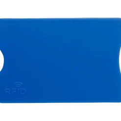 Etui na kartę kredytową, ochrona RFID / Niebieski V9878-11