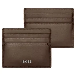 Etui na karty Classic Smooth Brown / Brązowy HLC403Y