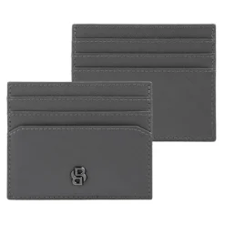 Etui na karty Double B Saffiano Grey / Szary HLC526H