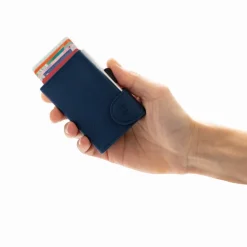 Etui na karty kredytowe i portfel C-Secure, ochrona RFID / Niebieski P850.515