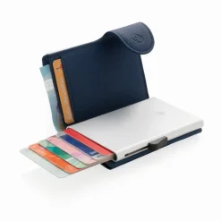 Etui na karty kredytowe i portfel C-Secure, ochrona RFID / Niebieski P850.515