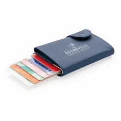 Etui na karty kredytowe i portfel C-Secure, ochrona RFID / Niebieski P850.515