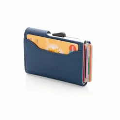 Etui na karty kredytowe i portfel C-Secure, ochrona RFID / Niebieski P850.515