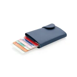 Etui na karty kredytowe i portfel C-Secure, ochrona RFID / Niebieski P850.515