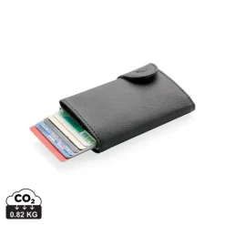 Etui na karty kredytowe i portfel C-Secure, ochrona RFID / Czarny P850.511