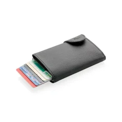 Etui na karty kredytowe i portfel C-Secure, ochrona RFID / Czarny P850.511