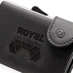 Etui na karty kredytowe i portfel C-Secure, ochrona RFID / Czarny P850.511