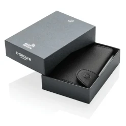 Etui na karty kredytowe i portfel C-Secure, ochrona RFID / Czarny P850.511