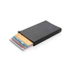 Etui na karty kredytowe, ochrona RFID / Czarny P820.041