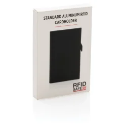 Etui na karty kredytowe, ochrona RFID / Czarny P820.041