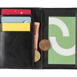 Etui na karty kredytowe, ochrona RFID / Czarny V9914-03