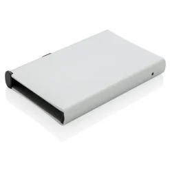 Etui na karty kredytowe, ochrona RFID / Srebrny P820.042